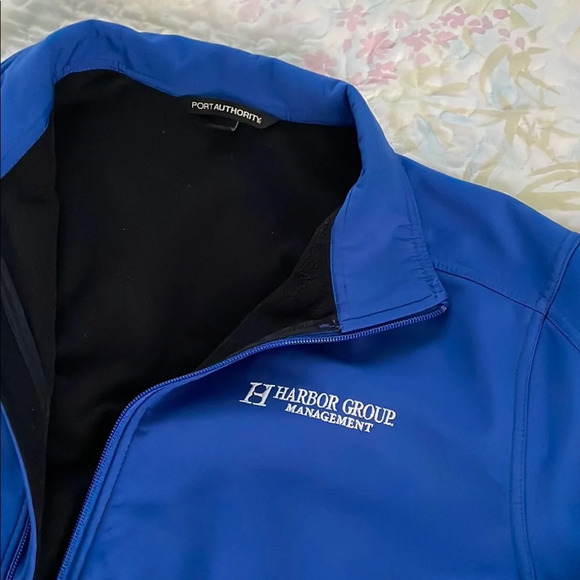 Port Authority Blue Soft Shell Jacket - Picture 3 of 7